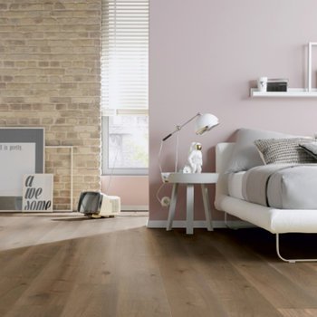 Madera Natural Parquet Roble marrón tierra